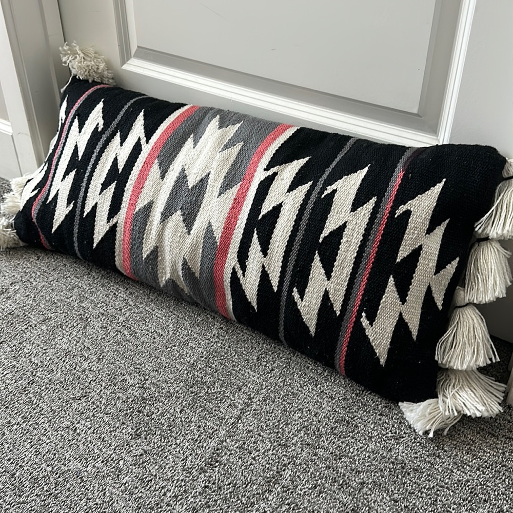 13x34” Boho Lumbar Pillow